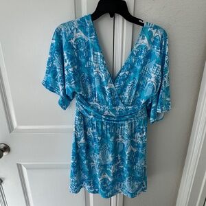 EUC Lilly Pulitzer romper size small
